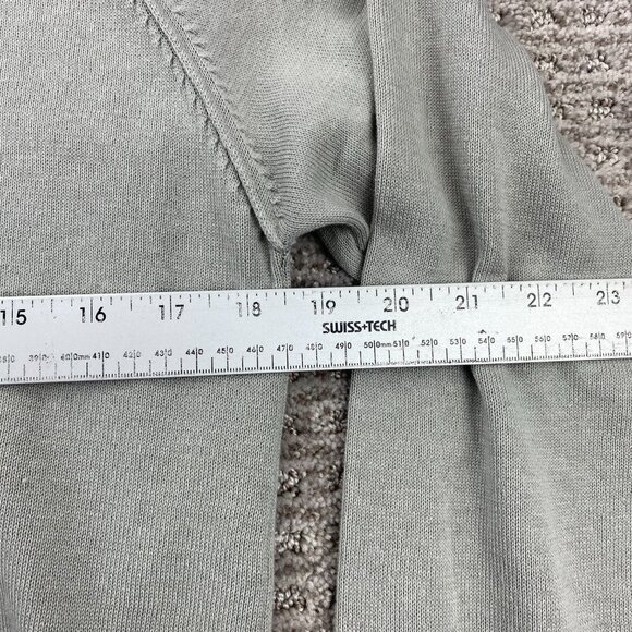 Argyle Sweater Women Medium M Gray Full Zip Arizona State University New w/ Tags - Picture 8 of 9